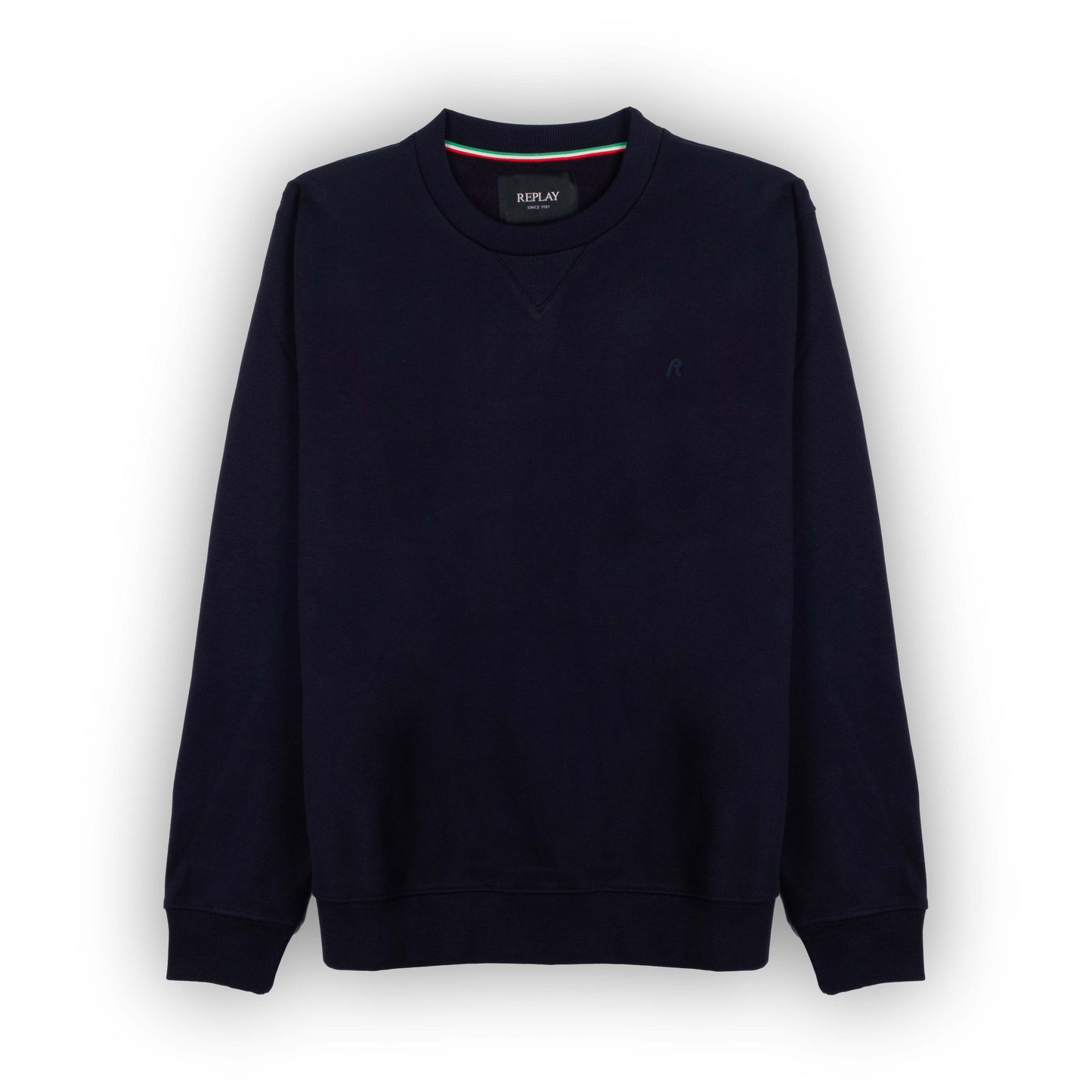 Camisola Sweater Homem Replay Azul Marinho