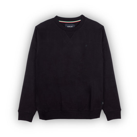 Camisola Sweater Homem Replay Preta