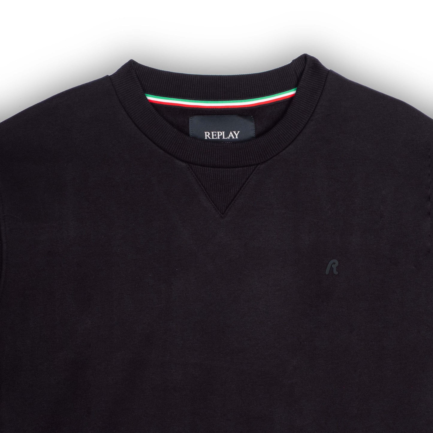 Camisola Sweater Homem Replay Preta