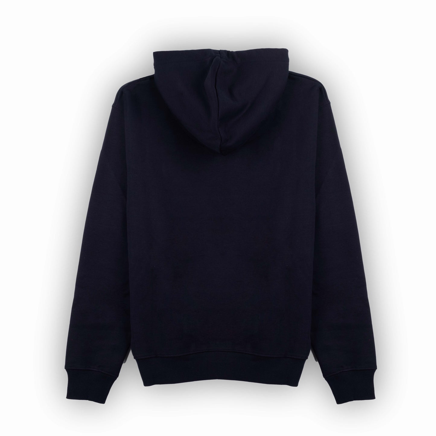 Sweatshirt com Capuz Homem Replay Azul Escuro em Algodão com Bolso Canguru e Ajuste com Cordão