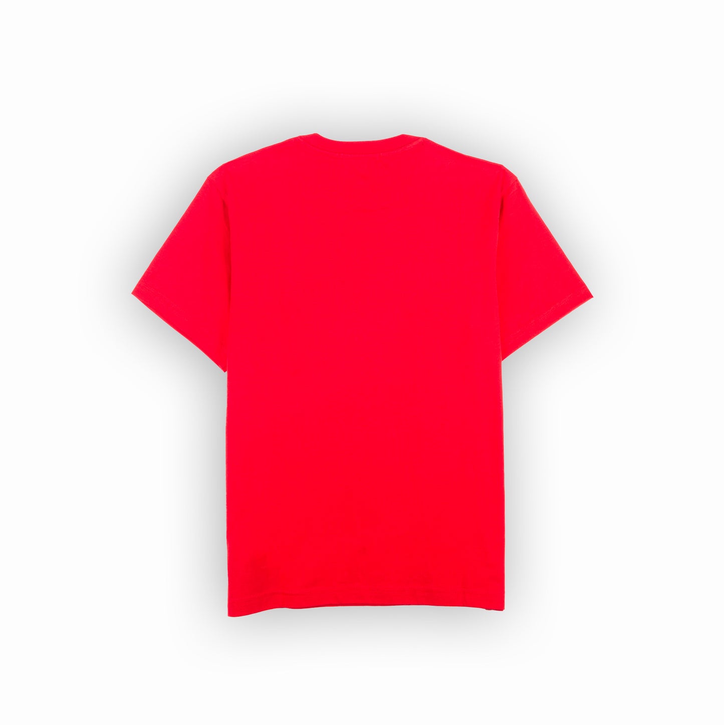 T-shirt Homem Replay Vermelho com Logo Frontal em Contraste em Algodão