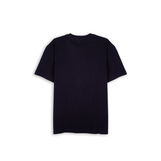 T-Shirt Homem Replay Preta com Bolso no Peito e Emblema da Marca