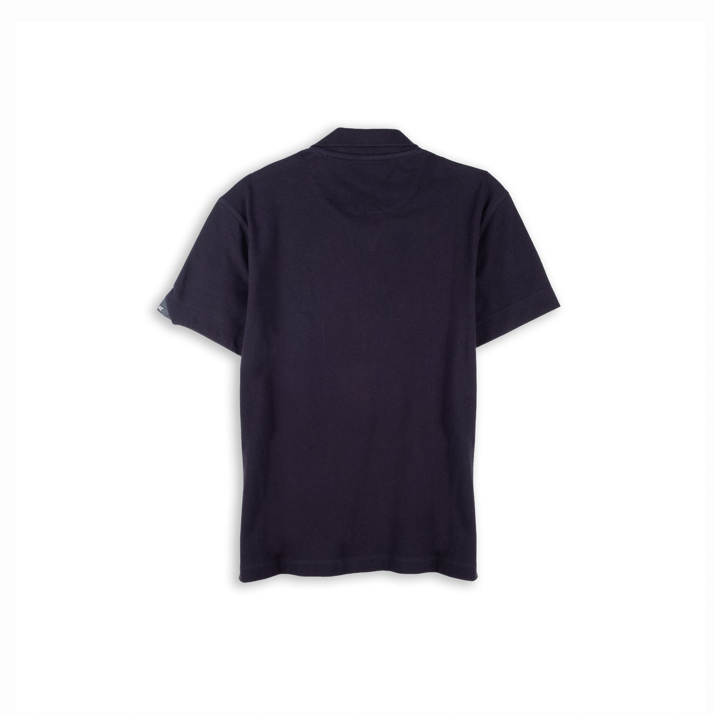 Polo Homem Replay Azul Marinho com Logótipo Vermelho Bordado