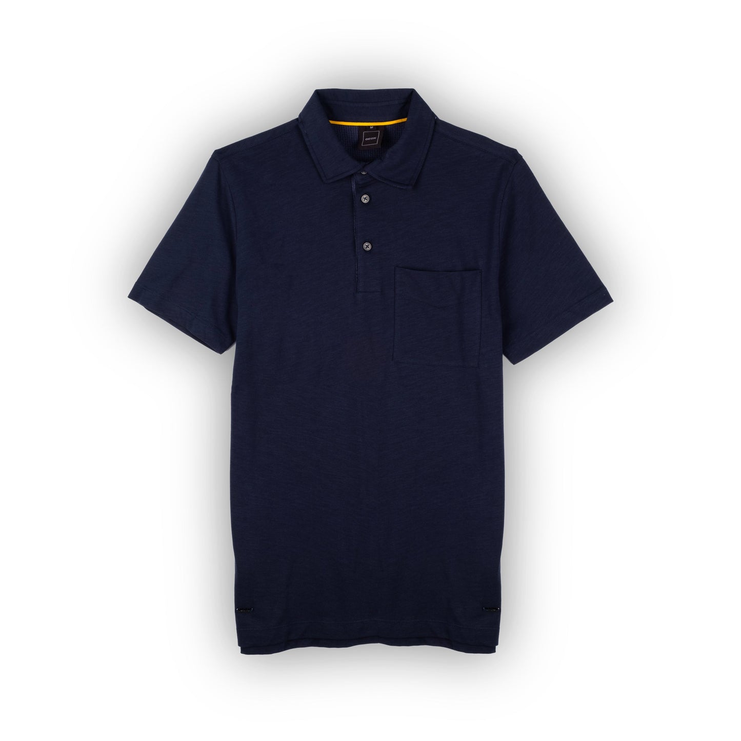 Homem Polo Geox Azul Marinho com Bolso Frontal