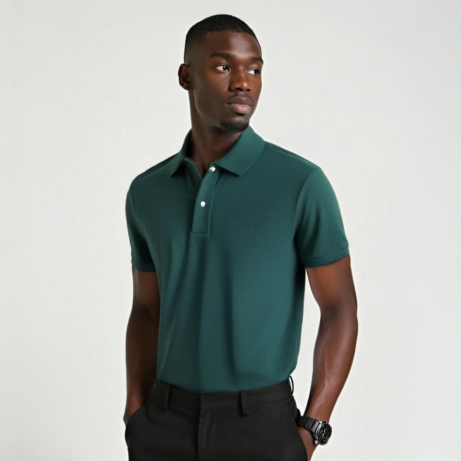 Homem Polo Geox Verde Clássico