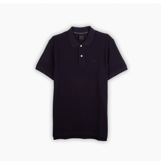 Polo Homem Geox Azul-Escuro com Logótipo Tonal