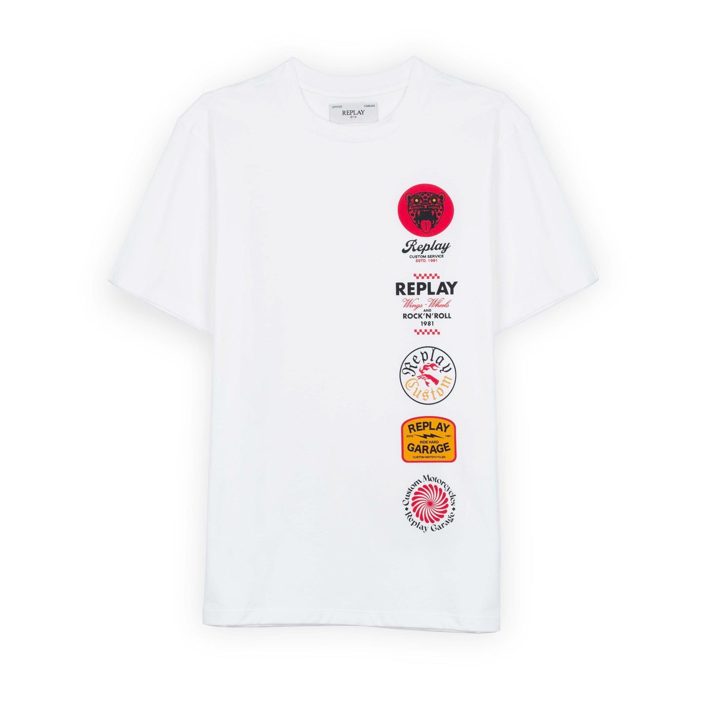 T-Shirt Homem Replay