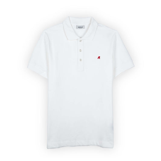 Polo Homem Replay Branco