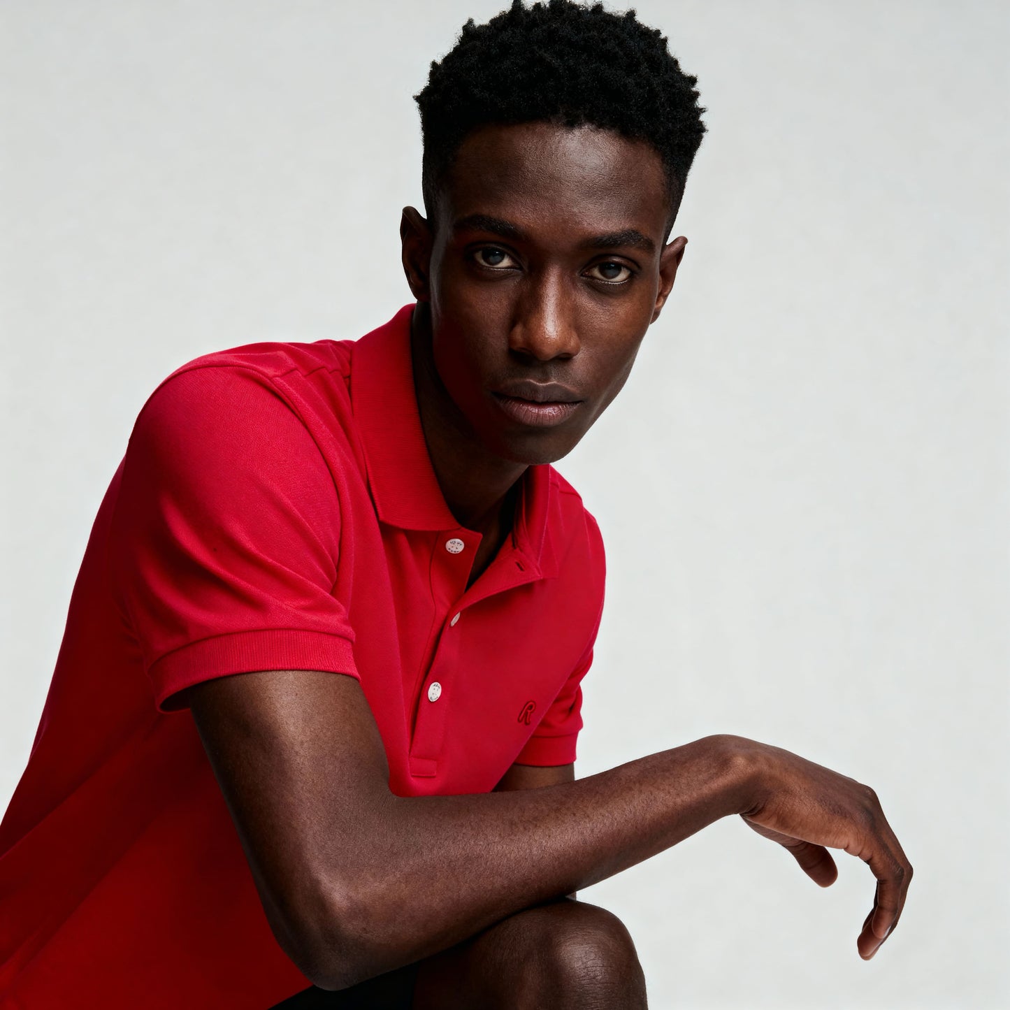 Polo Homem Replay Vermelho