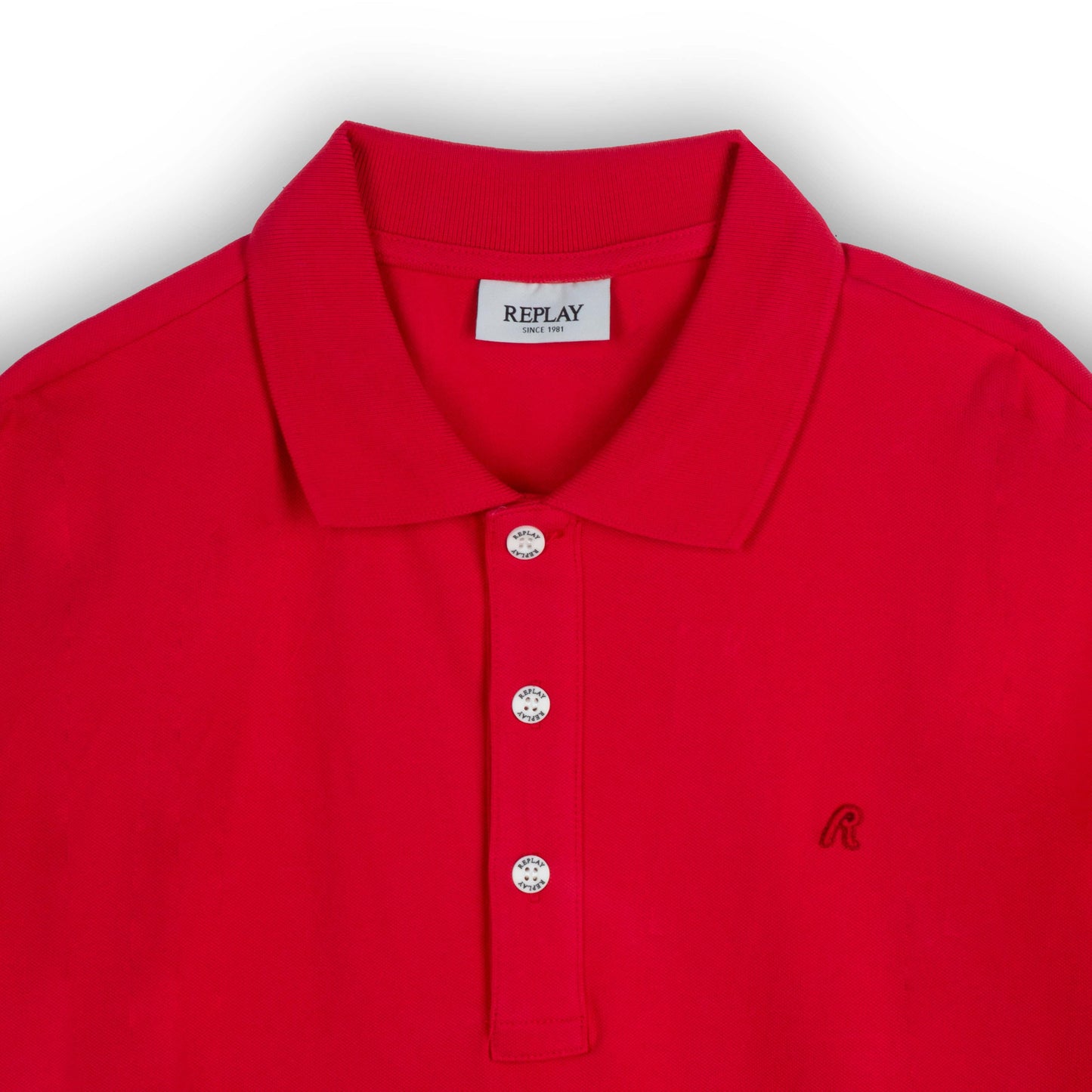 Polo Homem Replay Vermelho