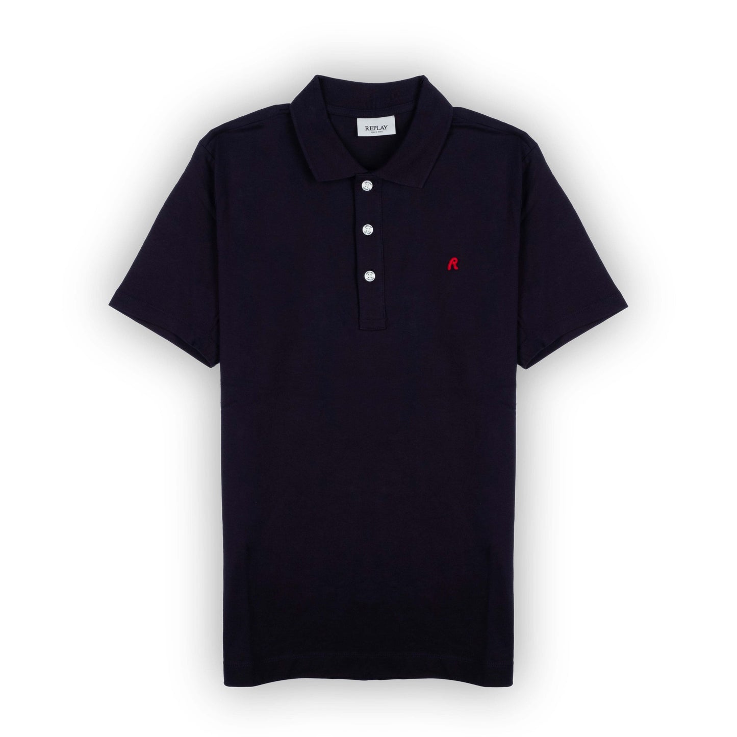 Polo Homem Replay Azul Marinho