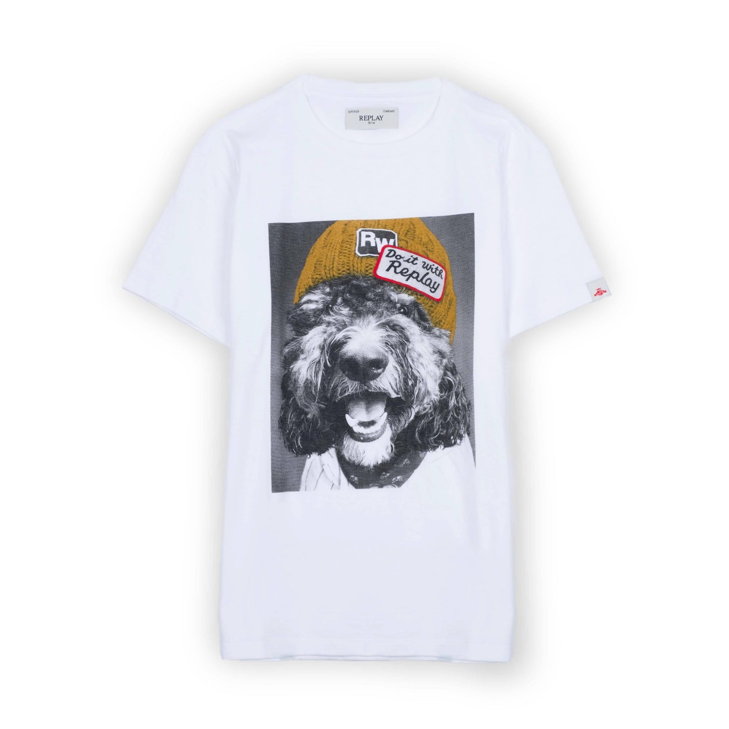 T-Shirt de Homem REPLAY – Estilo Casual com Estampa Gráfica