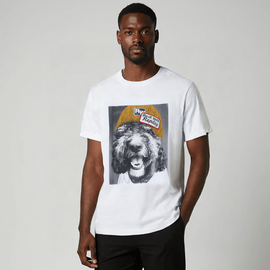 T-Shirt de Homem REPLAY – Estilo Casual com Estampa Gráfica