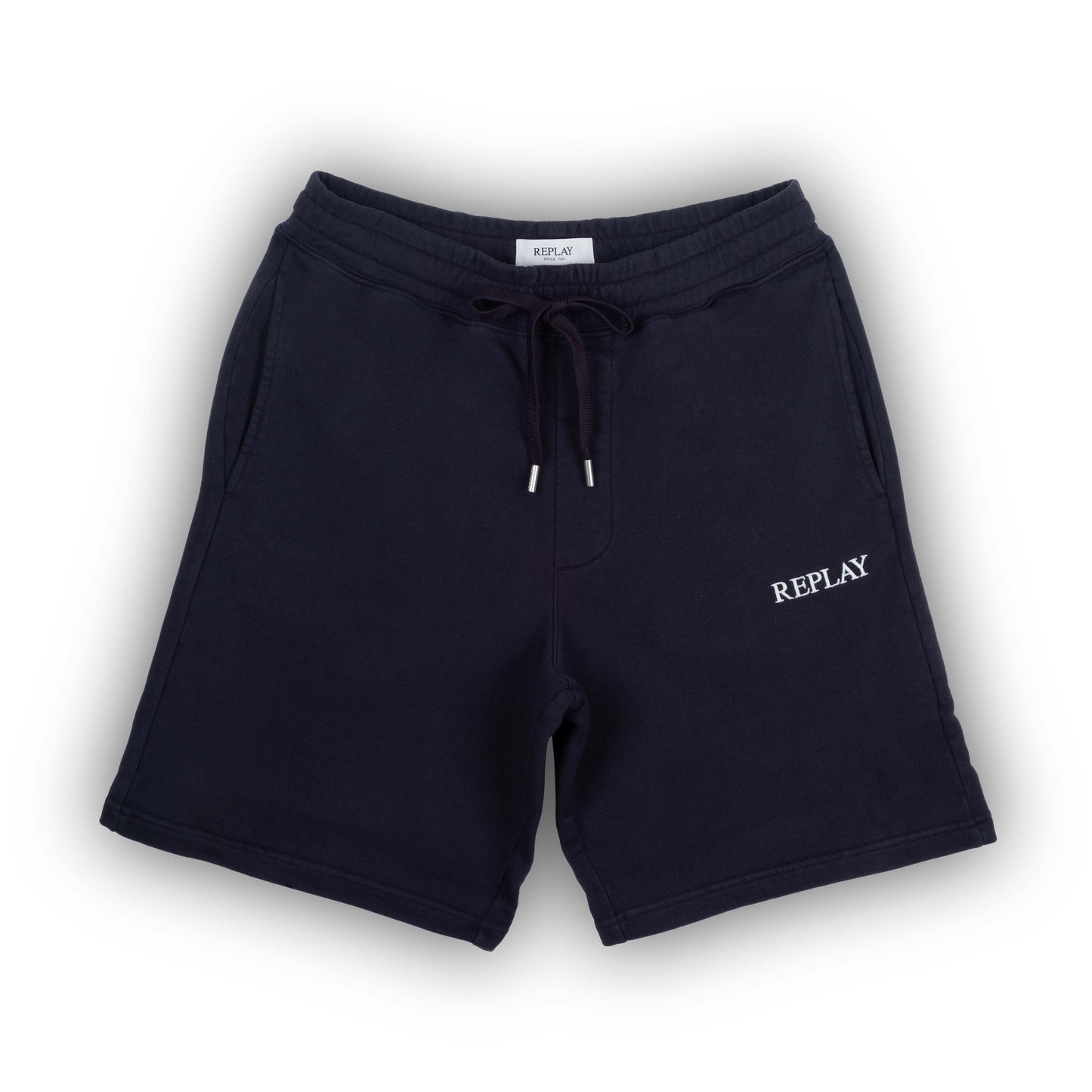 Calções Trainers Homem Replay Pretos