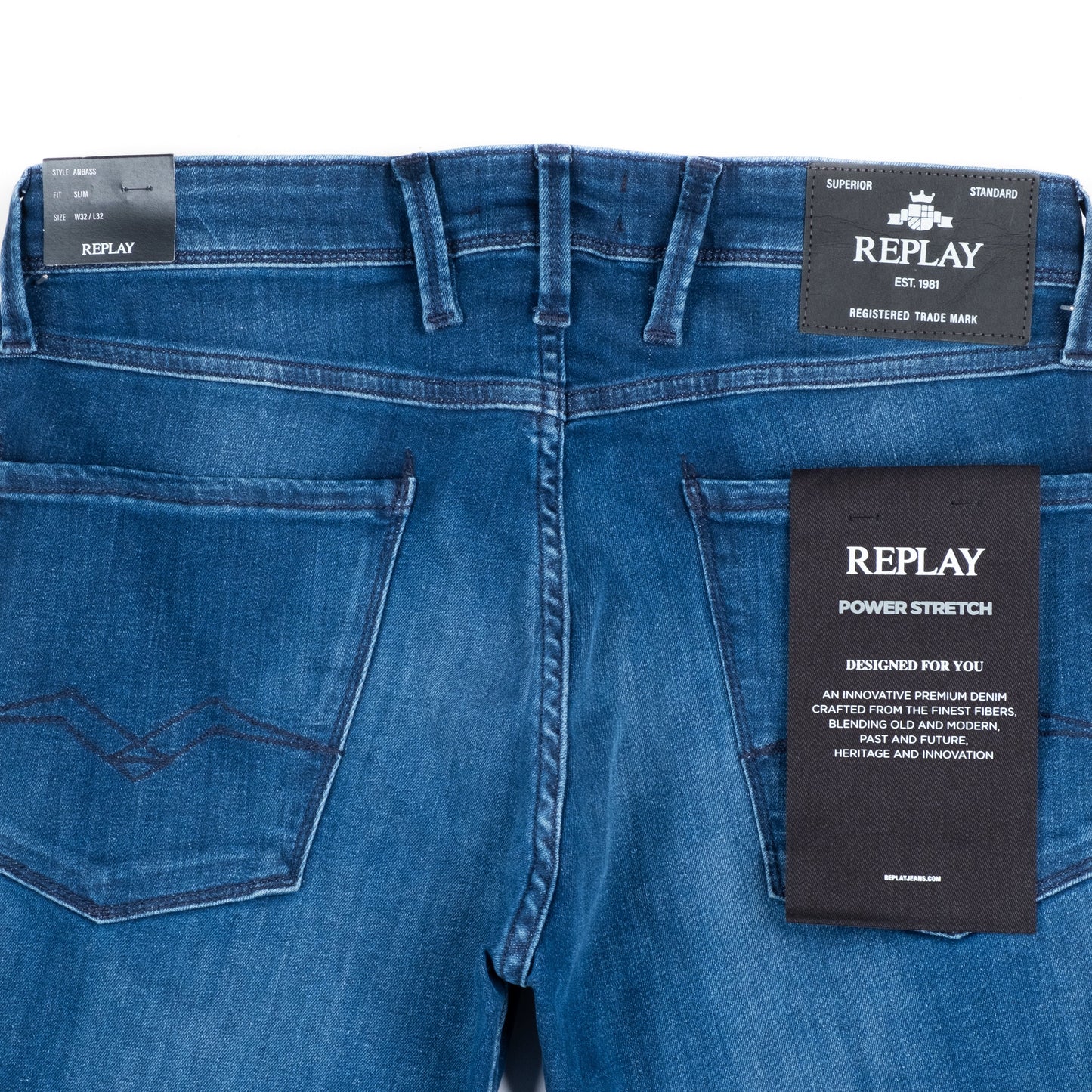 Calças Jeans Homem Replay