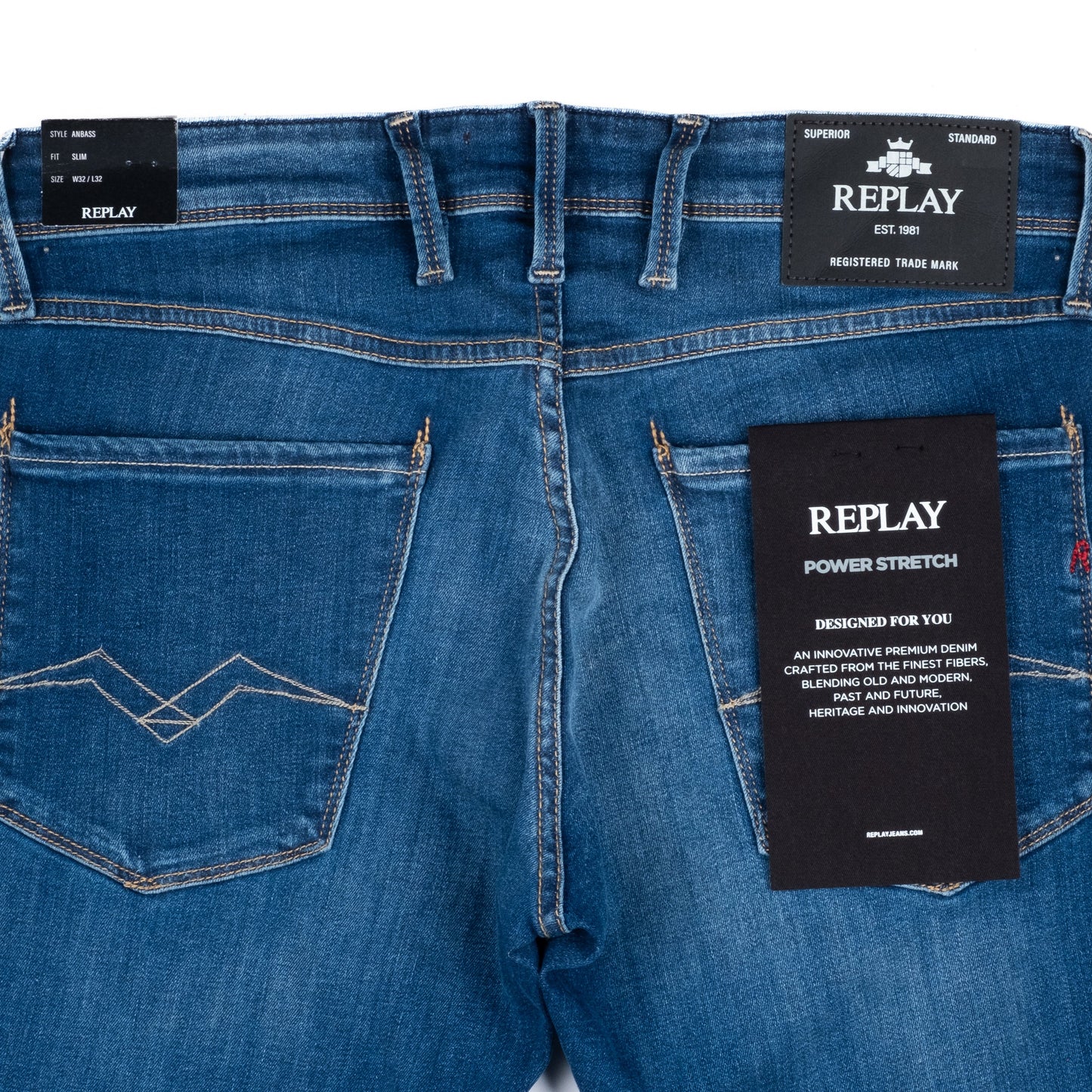 Calças Jeans Homem Replay