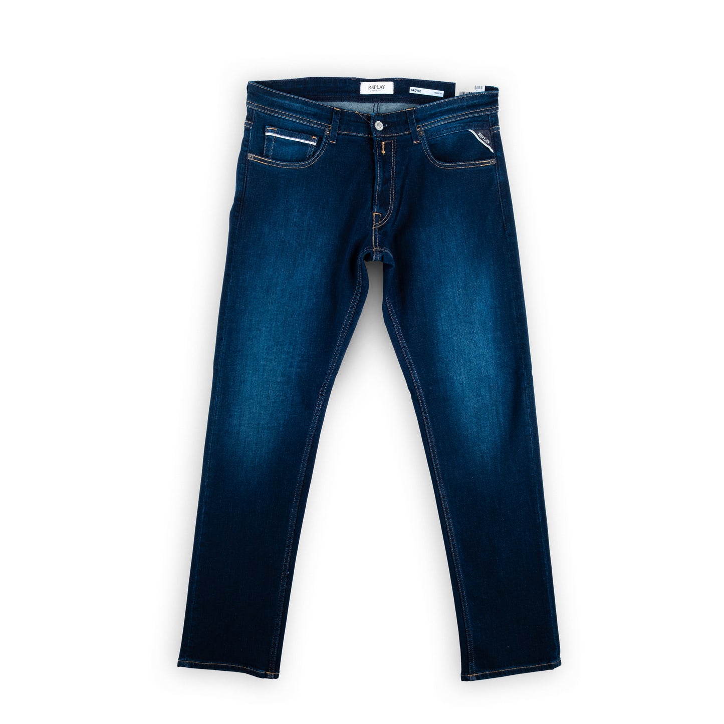 Calças Jeans Homem Replay Azul Escuro