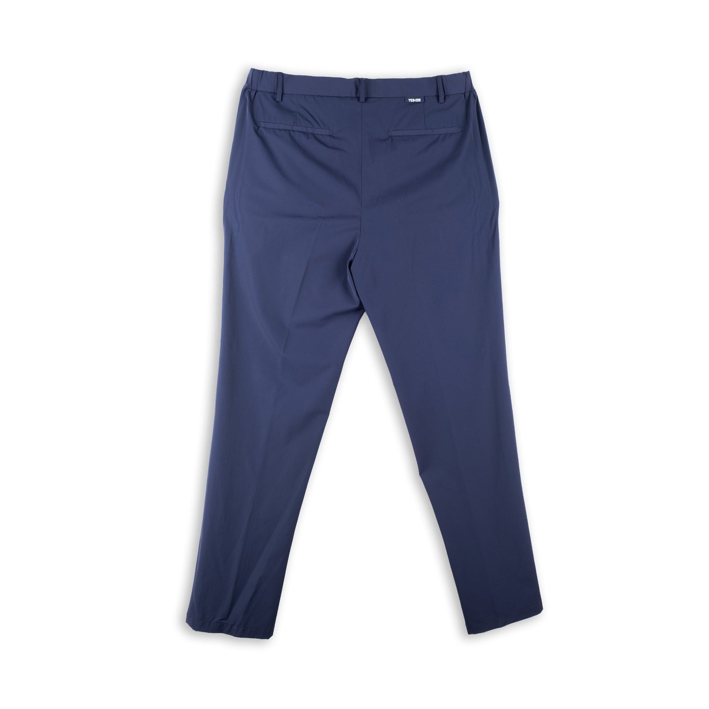 Calças Homem Yes Zee Azul Marinho com Cordão Ajustável e Bolsos Laterais
