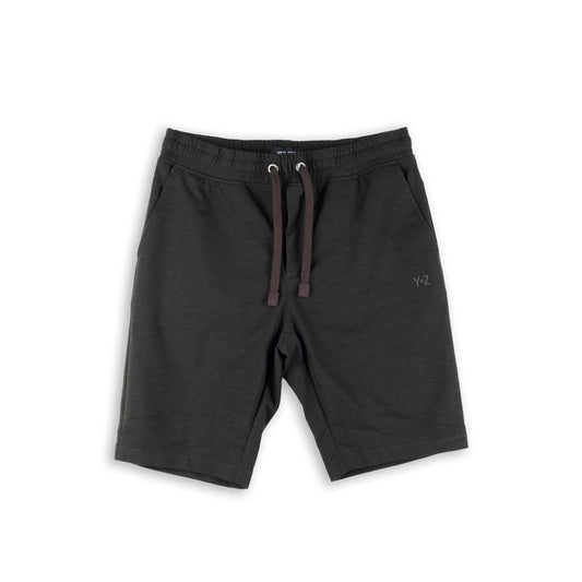 Calções Homem Yes Zee Preto com Cordão Ajustável e Logótipo Discreto