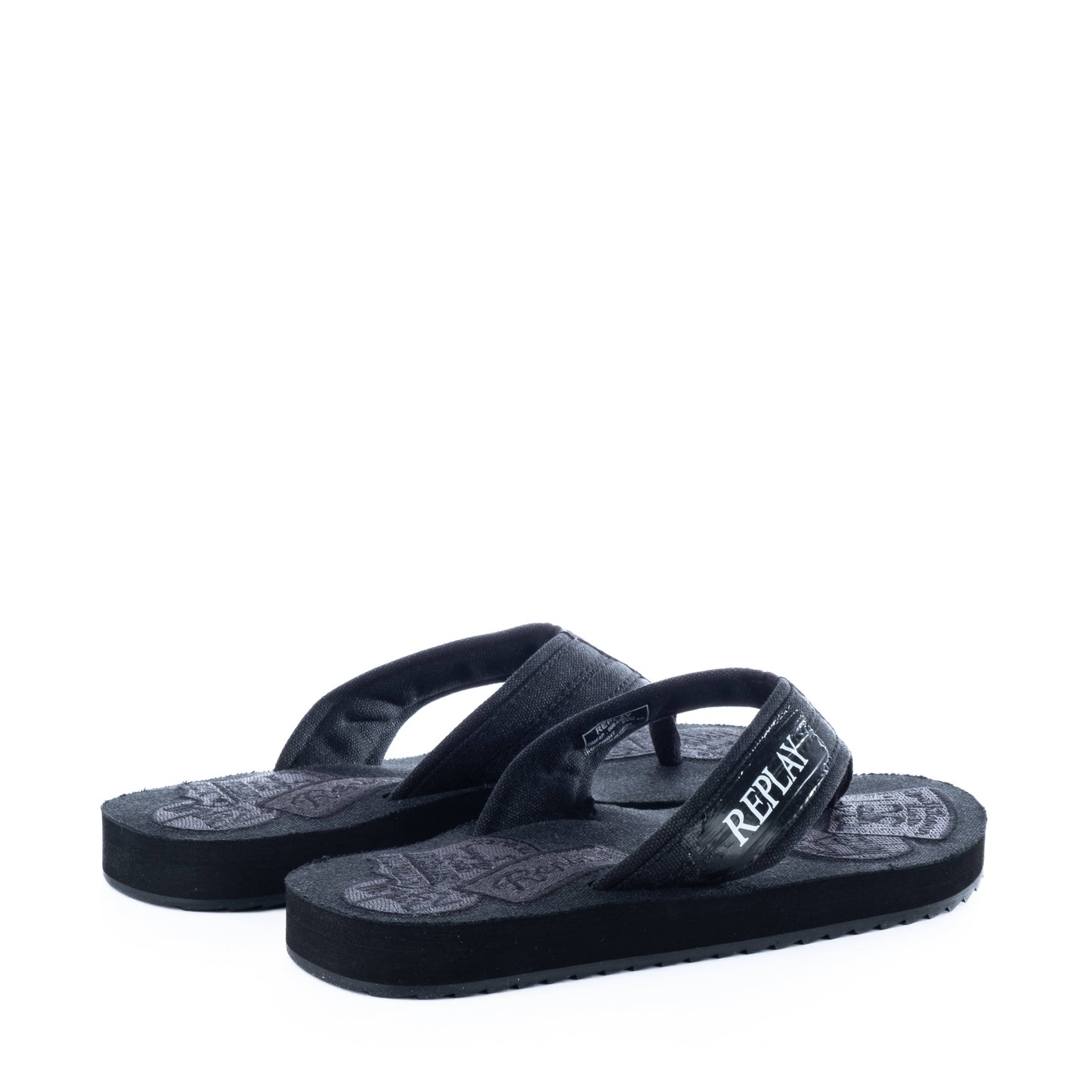 Chinelos Homem Replay Pretos