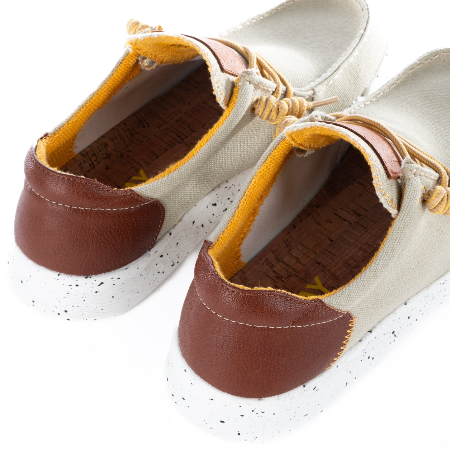 Sapatos Loafer Homem  Replay Bege com detalhe Castanho