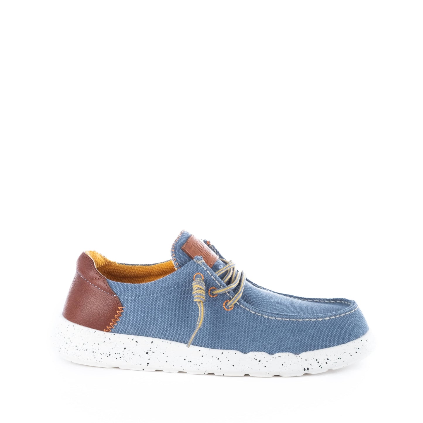 Sapatos Loafer Homem  Replay Azuis com detalhe Castanho