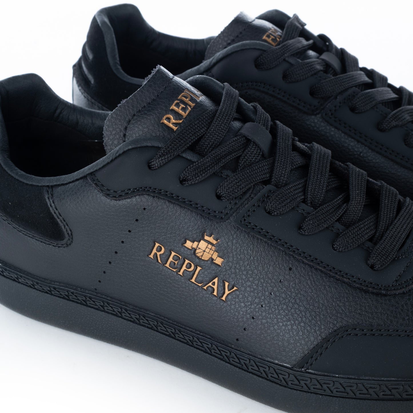 Ténis Homem Replay Preto Elegante e Durável