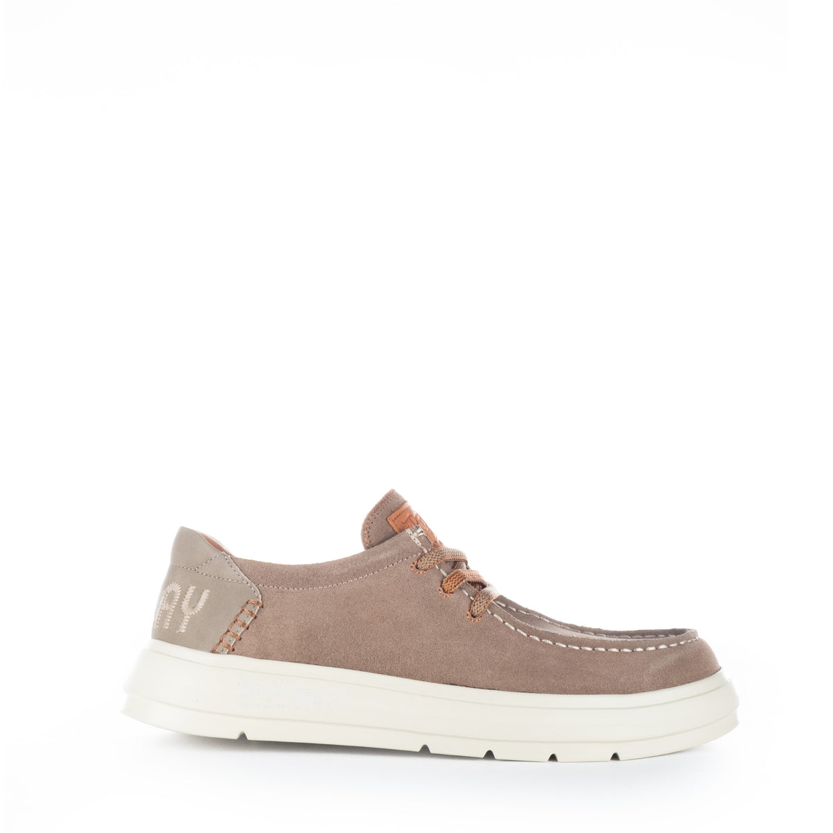 Sapatos Casuais Homem Replay Bege com Sola Branca