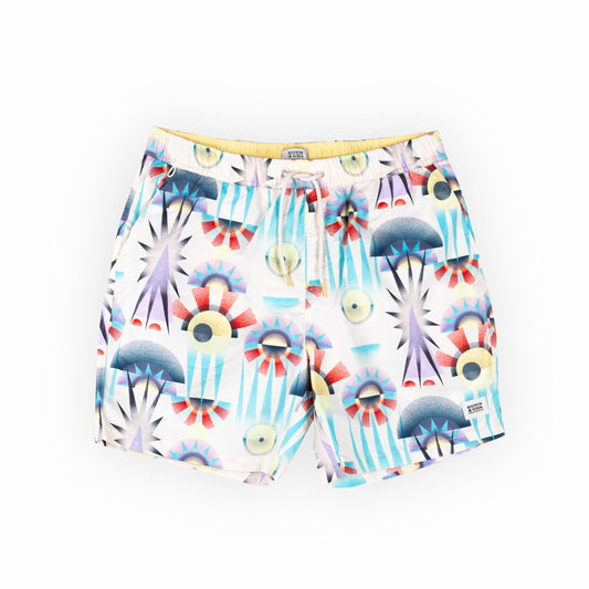 Homem Calções Scotch&Soda Multicoloridos Com Estampa Geométrica