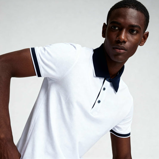 Polo Homem Yes Zee Branco