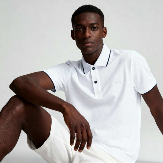 Polo Homem Yes Zee Branco