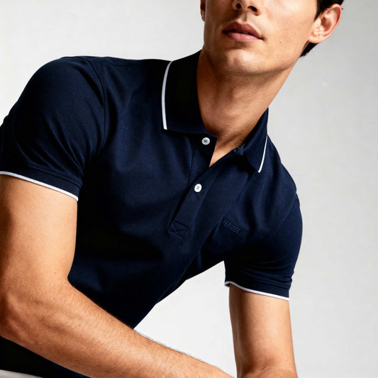 Polo Homem Yes Zee Azul