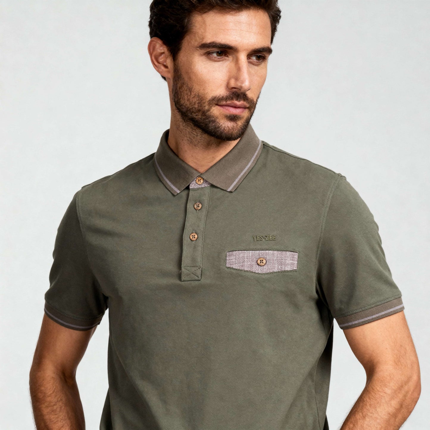 Polo Homem Yes Zee Verde