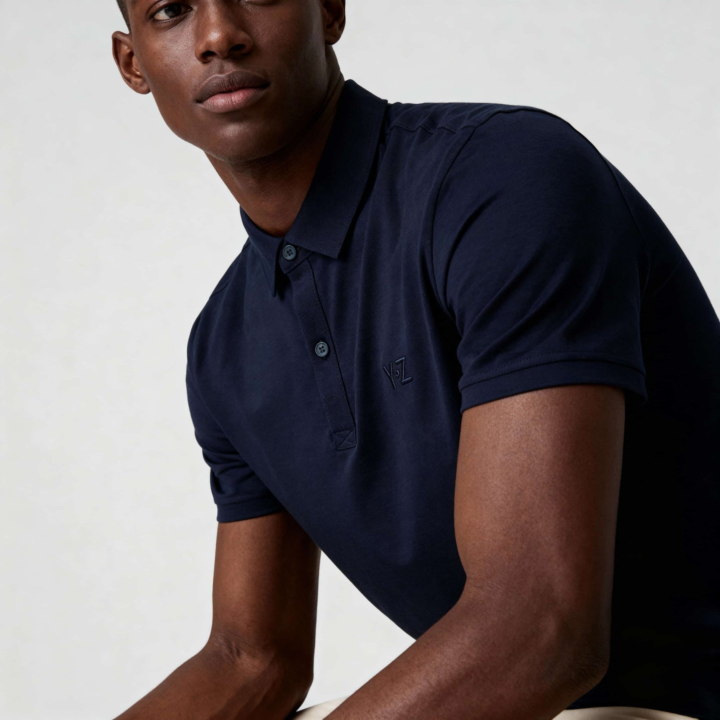 Polo Homem Yes Zee Azul