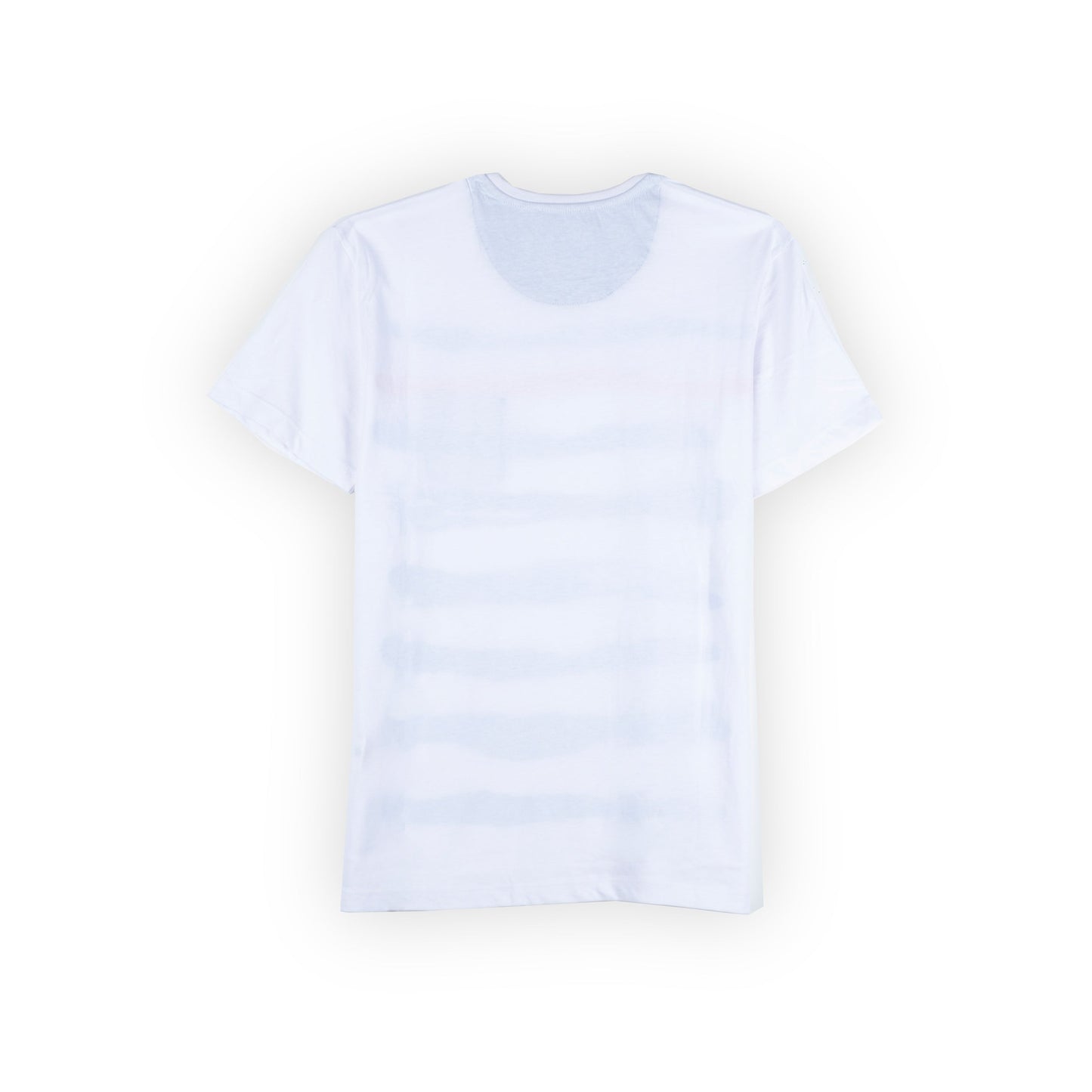 T-Shirt Homem Yes Zee Branca com tema Azul