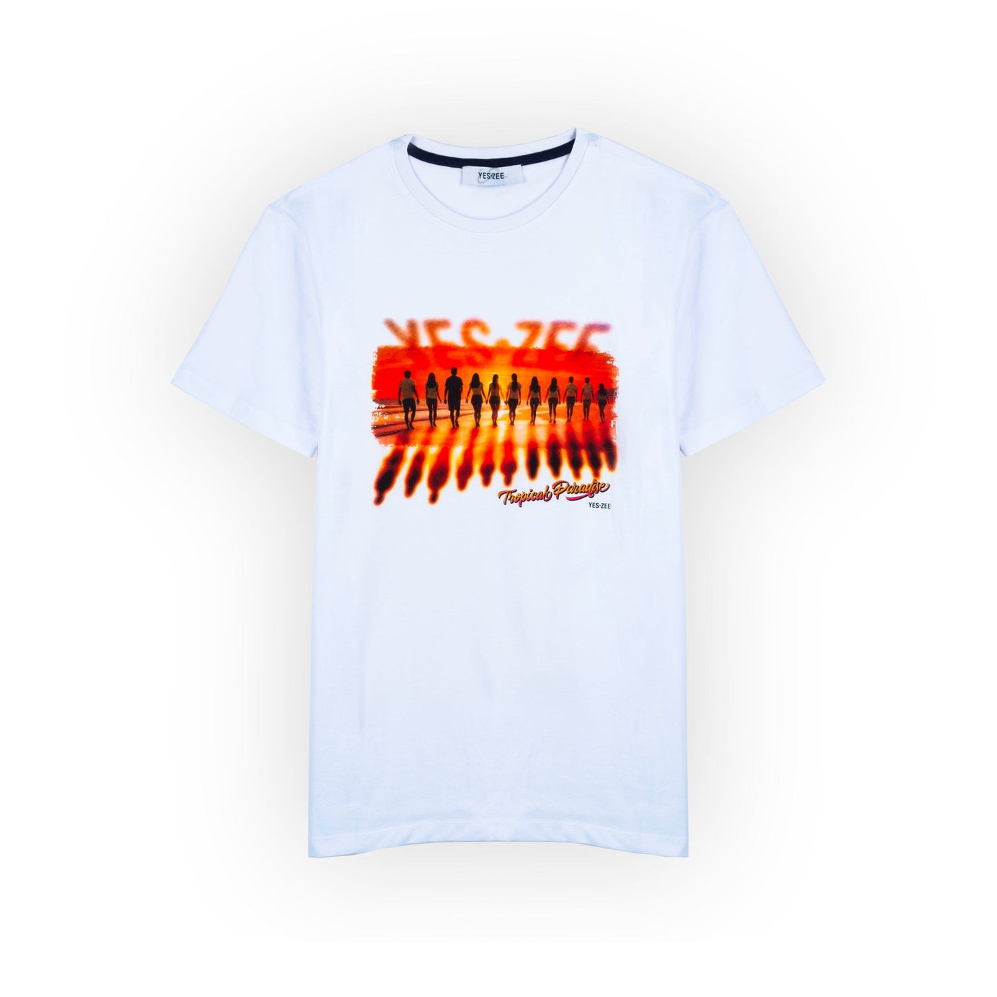 T-Shirt Homem Yes Zee com Estampa Sunset