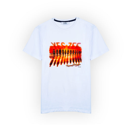 T-Shirt Homem Yes Zee com Estampa Sunset