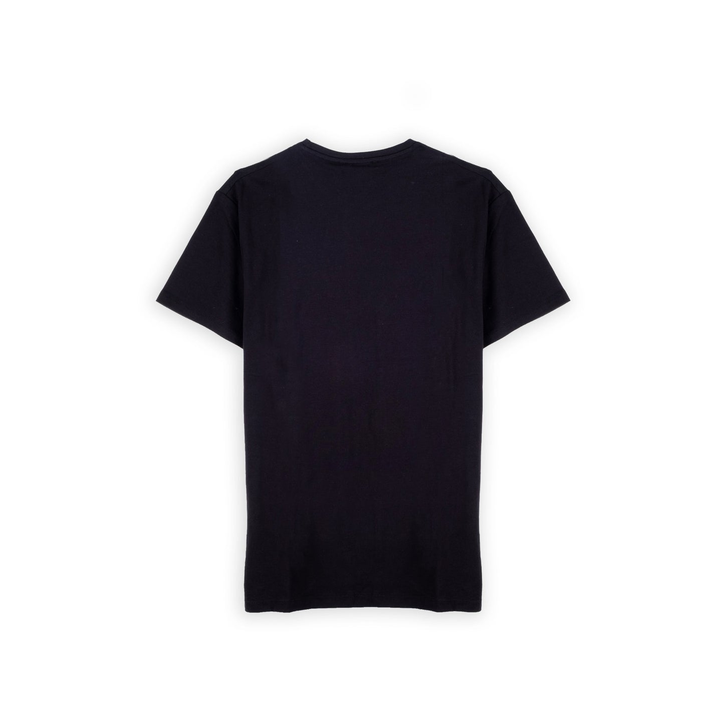 T-Shirt Homem Yes Zee Preta com Gráfico Geométrico