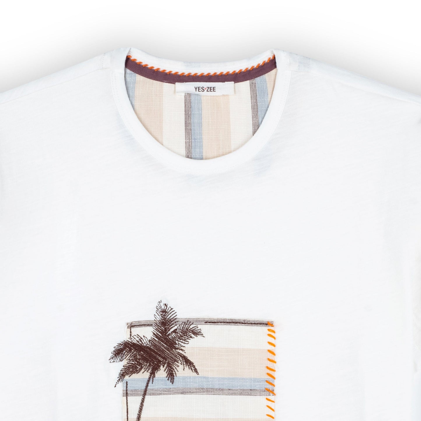 T-Shirt Homem Yes Zee Branca