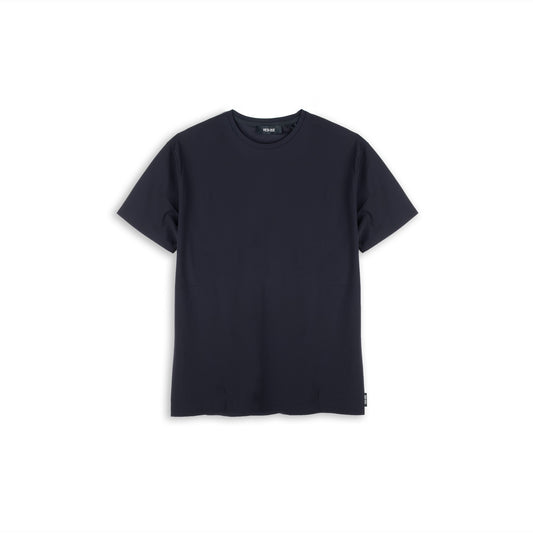 T-shirt Homem Yes Zee Preto de Manga Curta e Gola Redonda