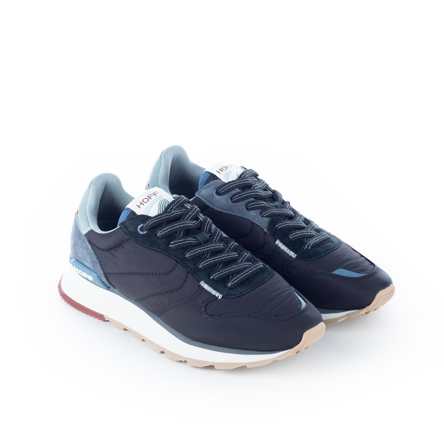 Ténis Homem Hoff Trackfield Preto Detalhes Modernos