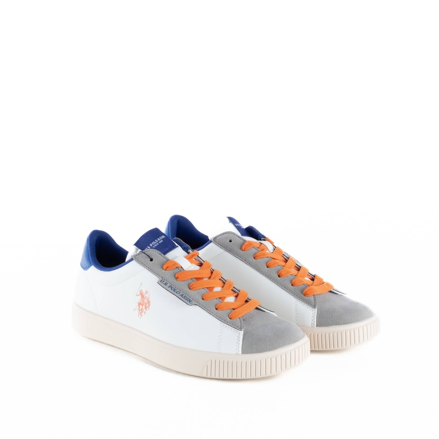 Ténis Homem US Polo com Atacadores Laranja