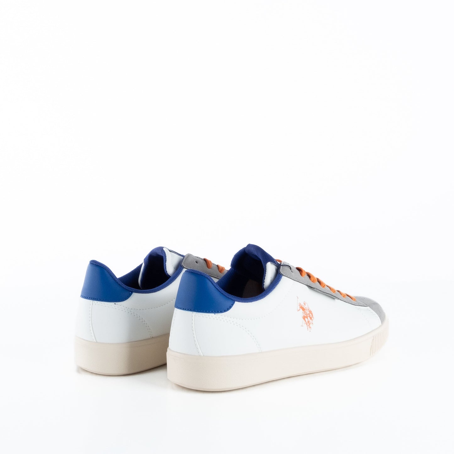 Ténis Homem US Polo com Atacadores Laranja