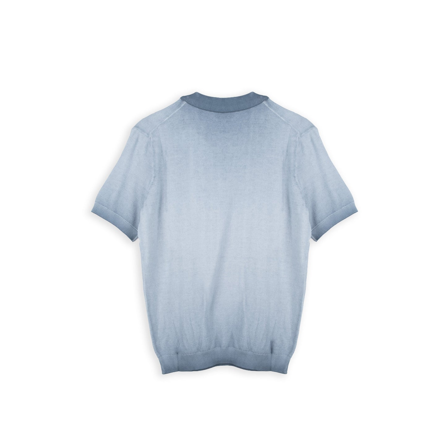 Polo de Malha Homem Replay Azul-Claro com Bolso