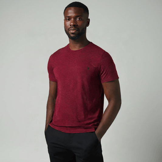 T-Shirt Masculina Vermelha US POLO – Estilo Casual e Conforto