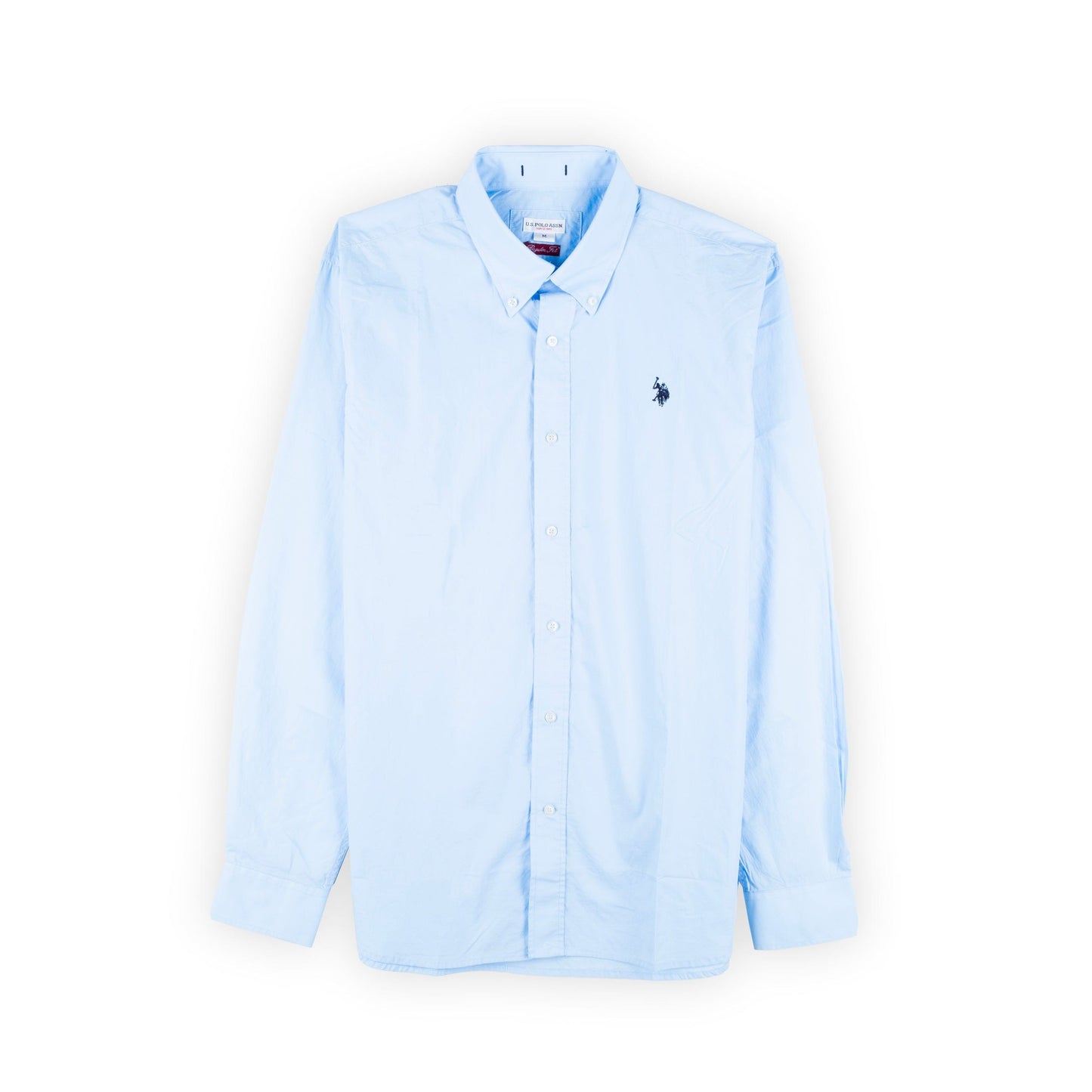 Camisa Us Polo Homem Azul Claro