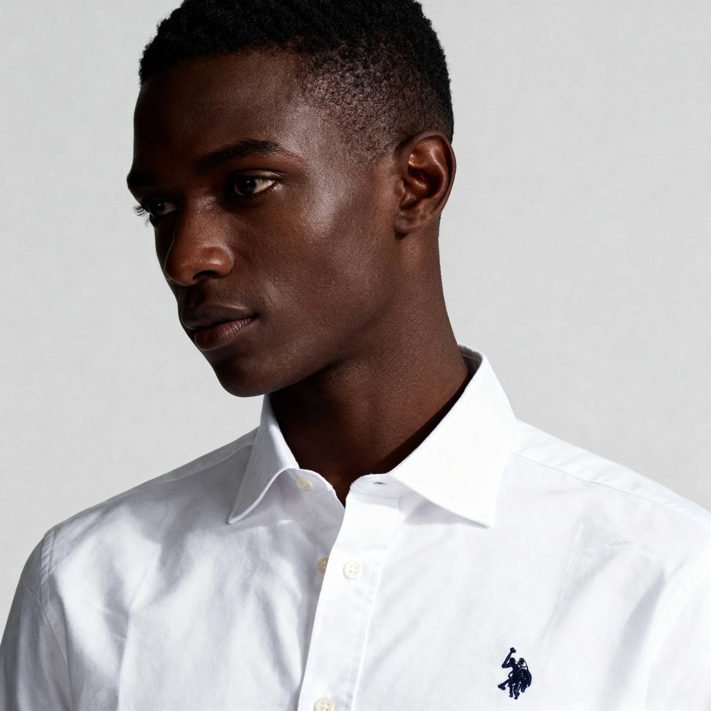 Camisa Us Polo Homem Branca