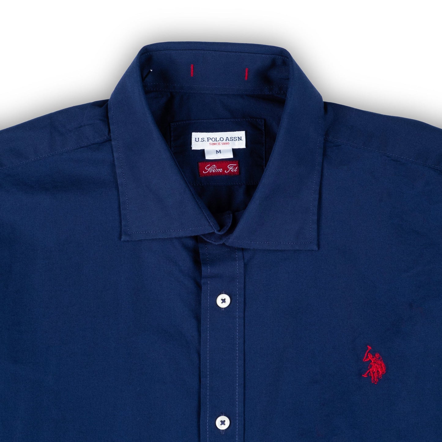 Camisa Us Polo Homem Azul