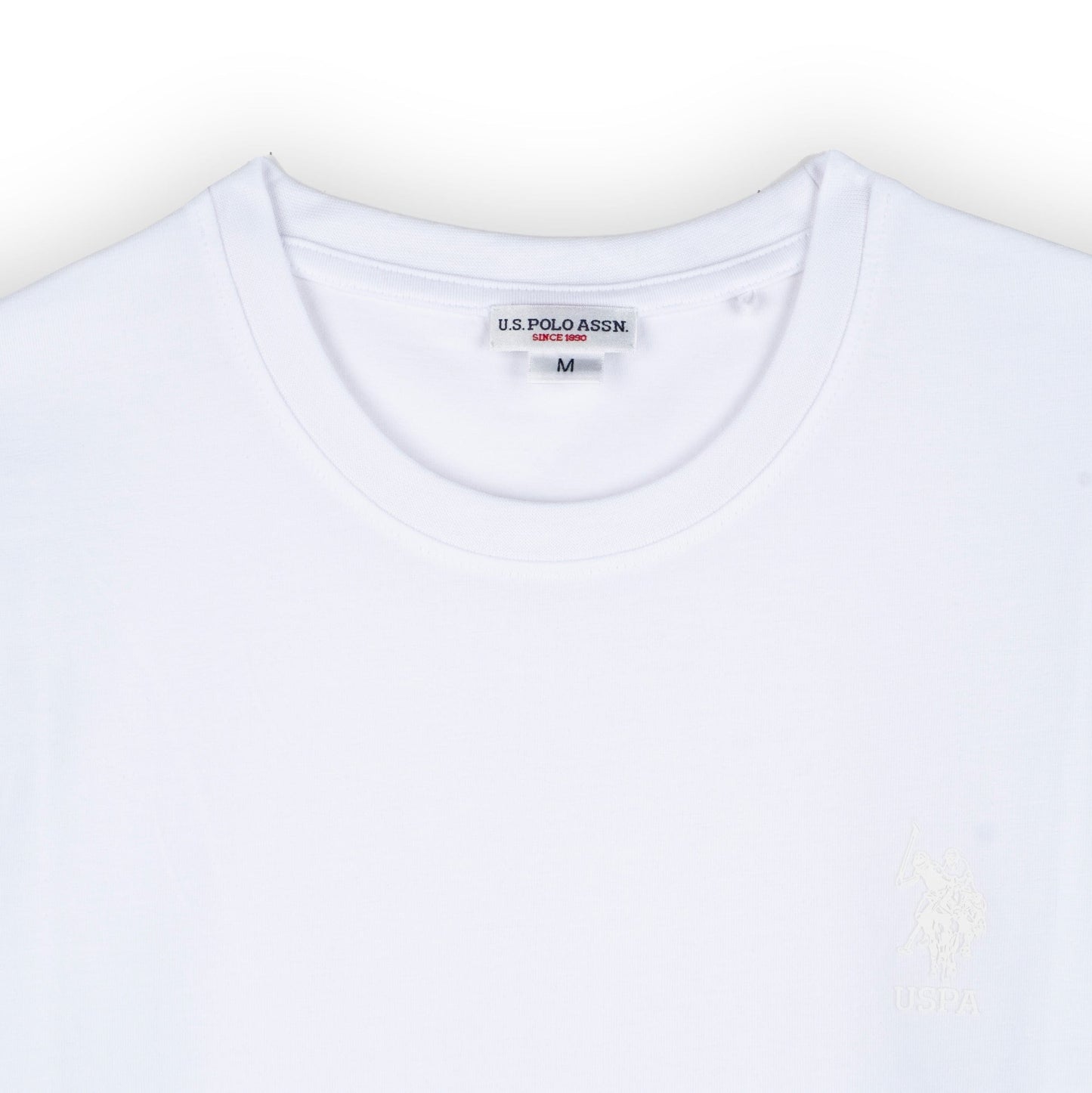 T-Shirt Homem Us Polo Homem Branca