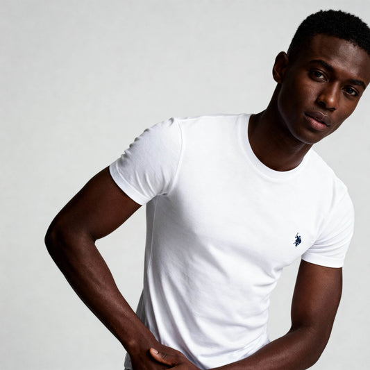 T-Shirt Homem Us Polo Homem Branca